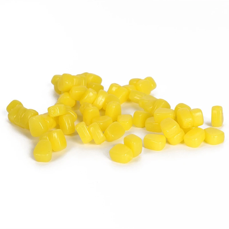 

100Pcs Soft Baits Corn with Corn Smell Carp Fishing Lures & 1 Pcs Strengthened Foldable Toilet Chair
