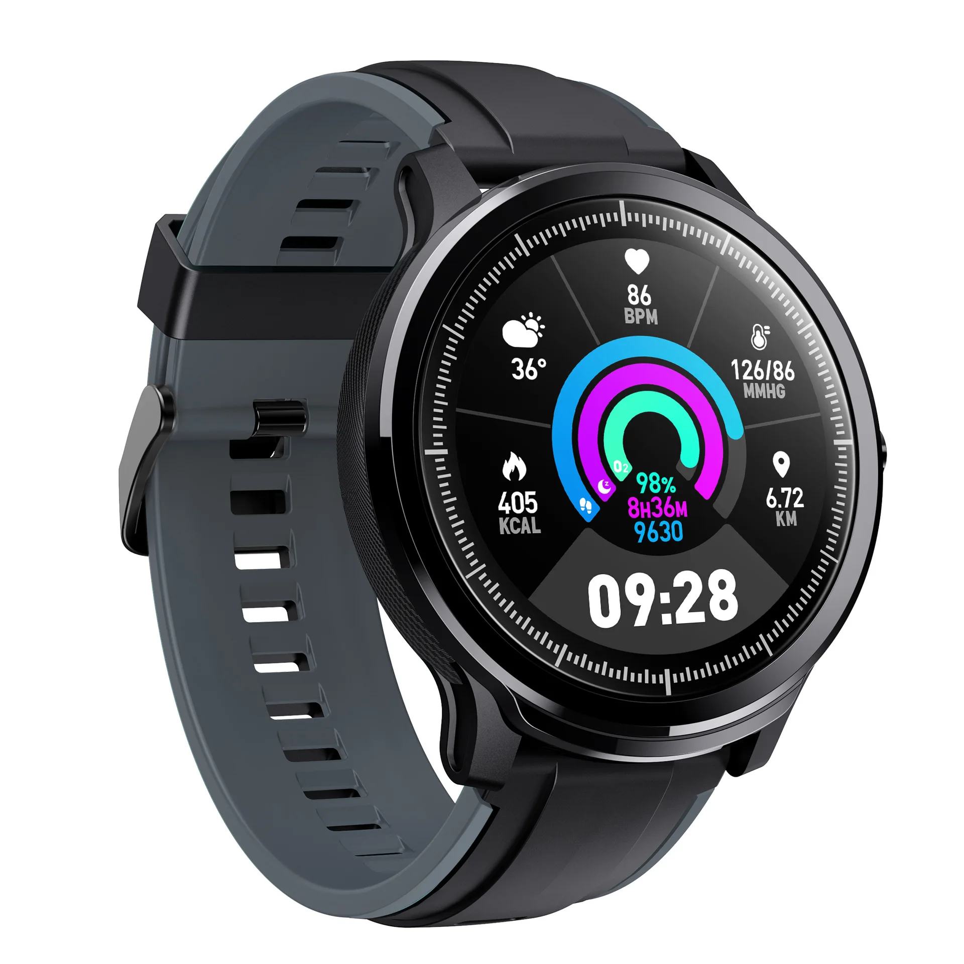 Kospet Probe Bluetooth Smart Watch Bracelet Fitness Tracker Wrist Heart Rate Monitor Waterproof Sport For Android iOS |