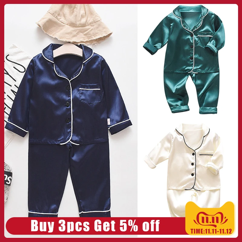 Новинка 2020 детская одежда детские пижамные комплекты для мальчиков и девочек