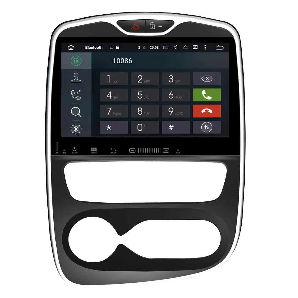 Автомагнитола для Renault Clio 10 0 2016 4 Гб ОЗУ Android 2018 DVD плеер GPS навигация стерео аудио