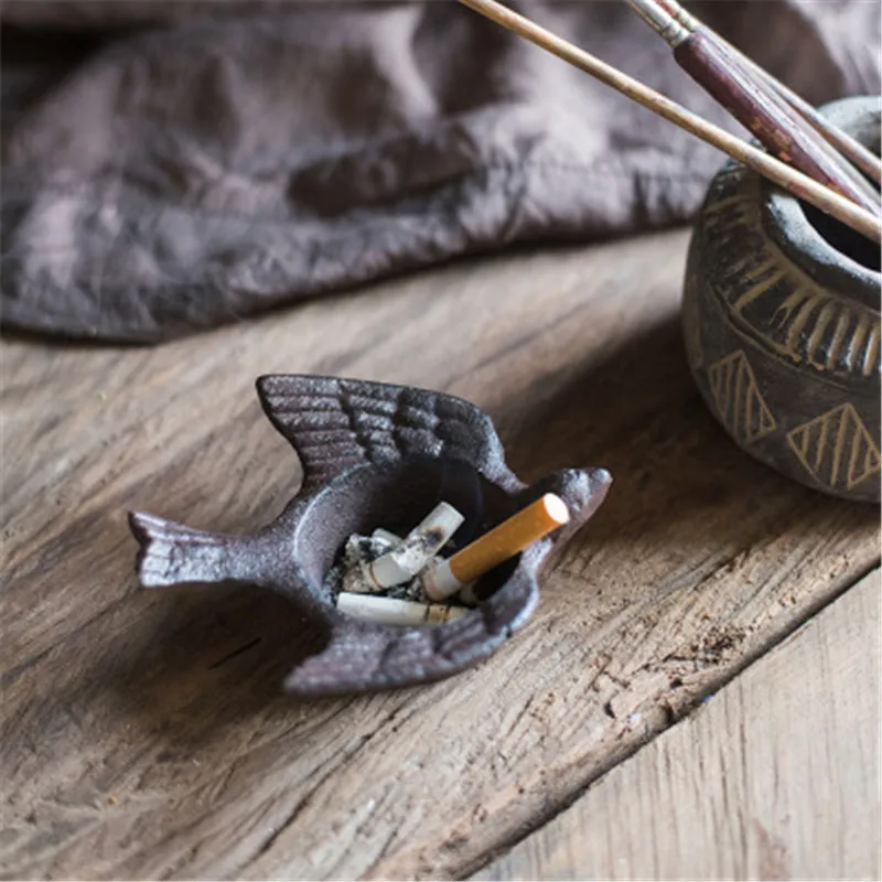 Креативная Ретро чугунная свеча художественного оформления держатель старинная