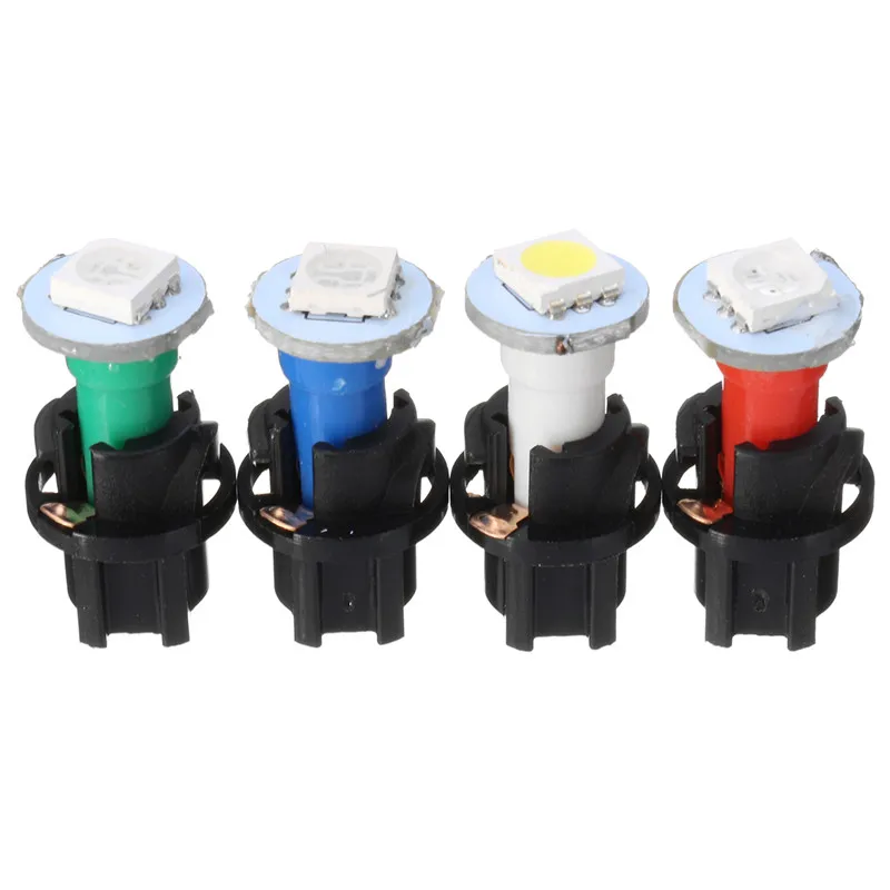 Автомобильные 10 шт./компл. T5 74 PC74 1-SMD Твист гнездо кластер приборной панели