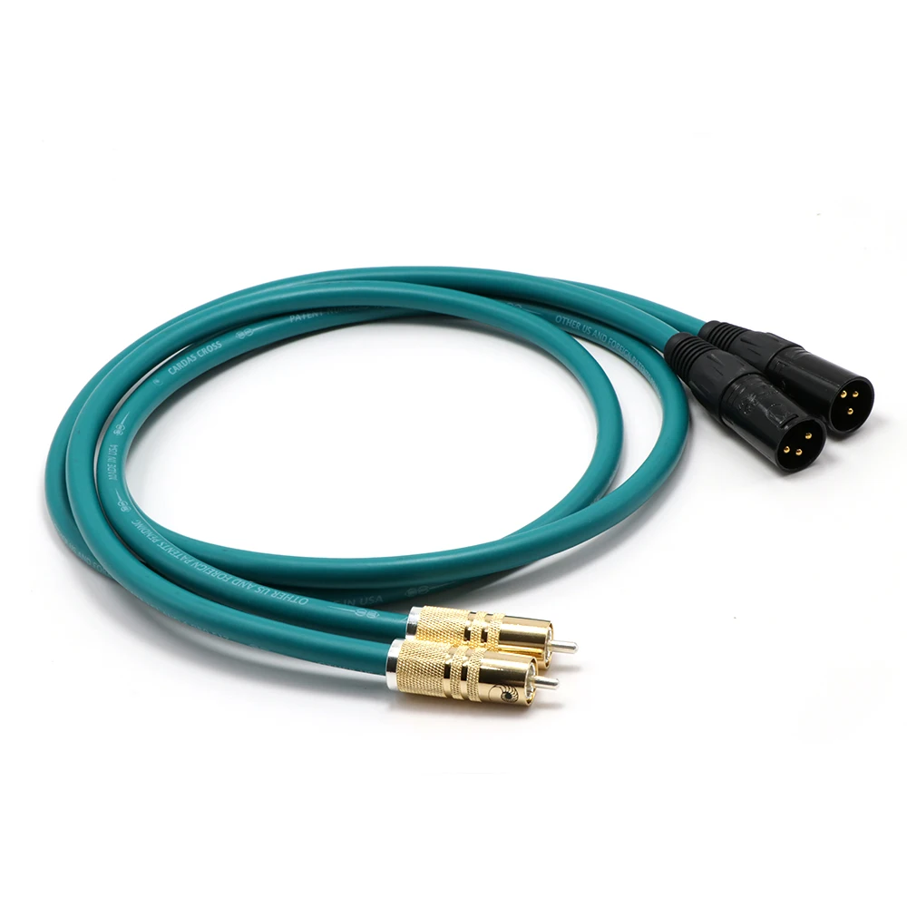 Кабель Hifi XLR мама-RCA папа высокая чистота OCC 2 Rca до соединительный кабель Xlr - купить