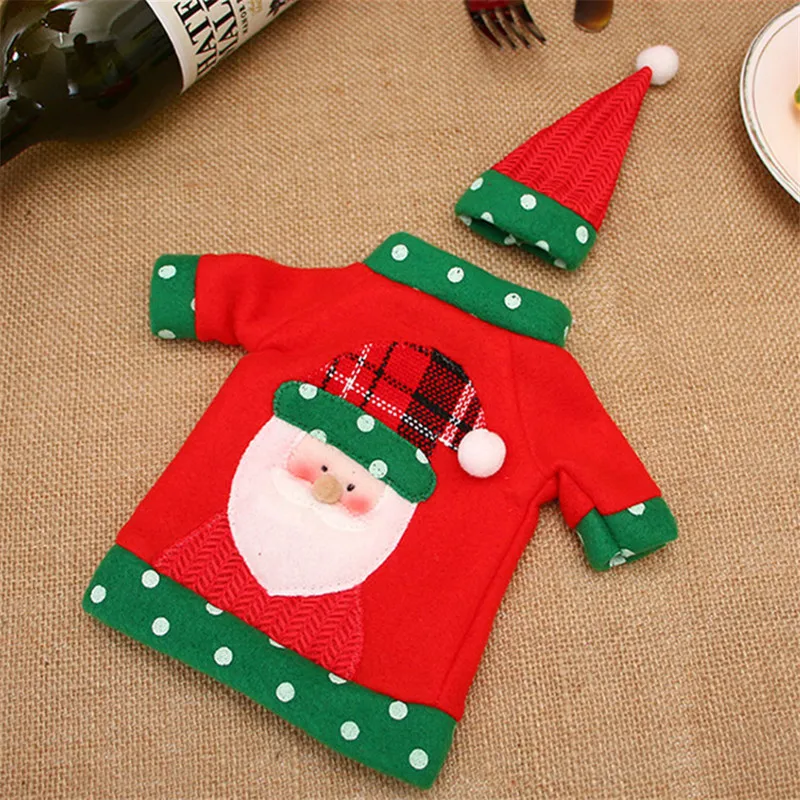 3 шт./лот Крышка для бутылки Красного вина Новогодняя продукция товары украшения