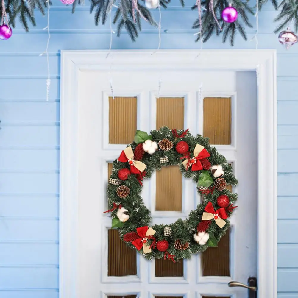 

Christmas Decoration Wreath Christmas Door Hanging Mall Window Pendant Holiday Party Supplies 30CM/40CM/50CM