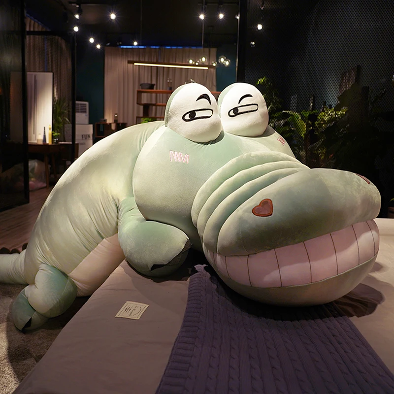 2020 забавная милая плюшевая игрушка в виде крокодила мультяшная кукла динозавр