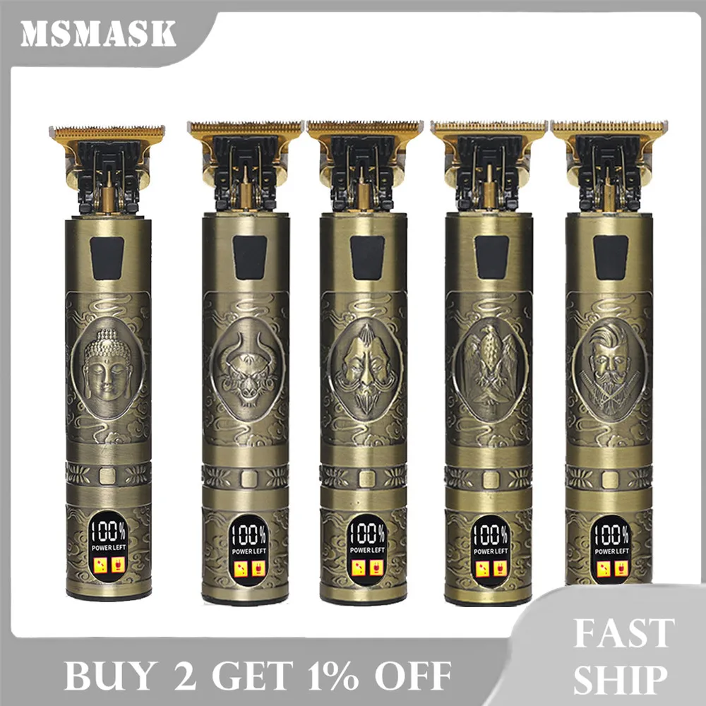 

Hair Trimmer Baldheaded Hair Clipper Electric Cordless Shaver Barber Hair Cutter Beard Shaving Machine Cordless Hair Trimmers