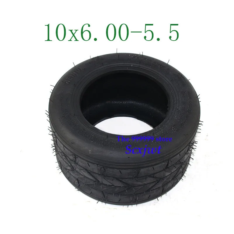 10-дюймовая Расширенная шина 10x6.00-5 5 бескамерная для мотоцикла колеса вакуумных