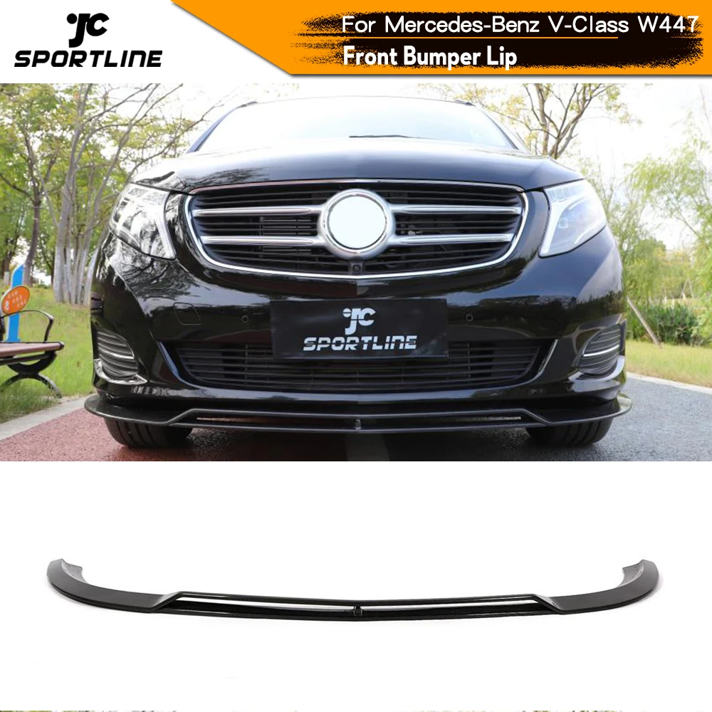 Головка передний бампер спойлер сплиттер для Mercedes Benz V Class W447 V220 V250 2016 2018