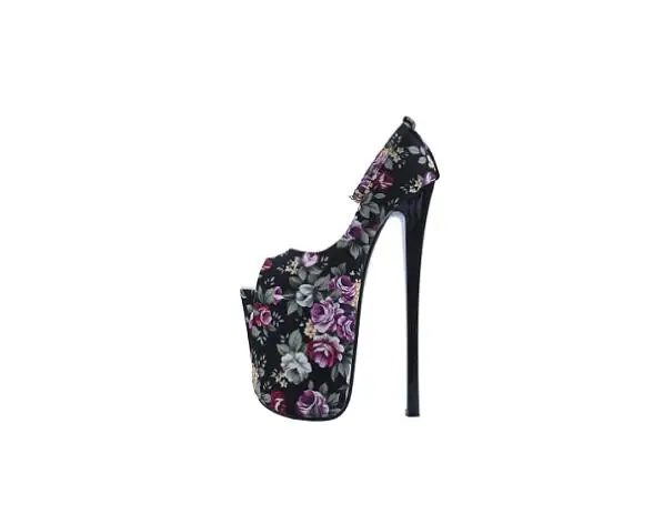 LLXF/туфли для трансвеститов; zapatos mujer; пикантные туфли на шпильке 22 см; туфли на платформе с пряжкой; женские свадебные туфли-лодочки; Летние босоножки