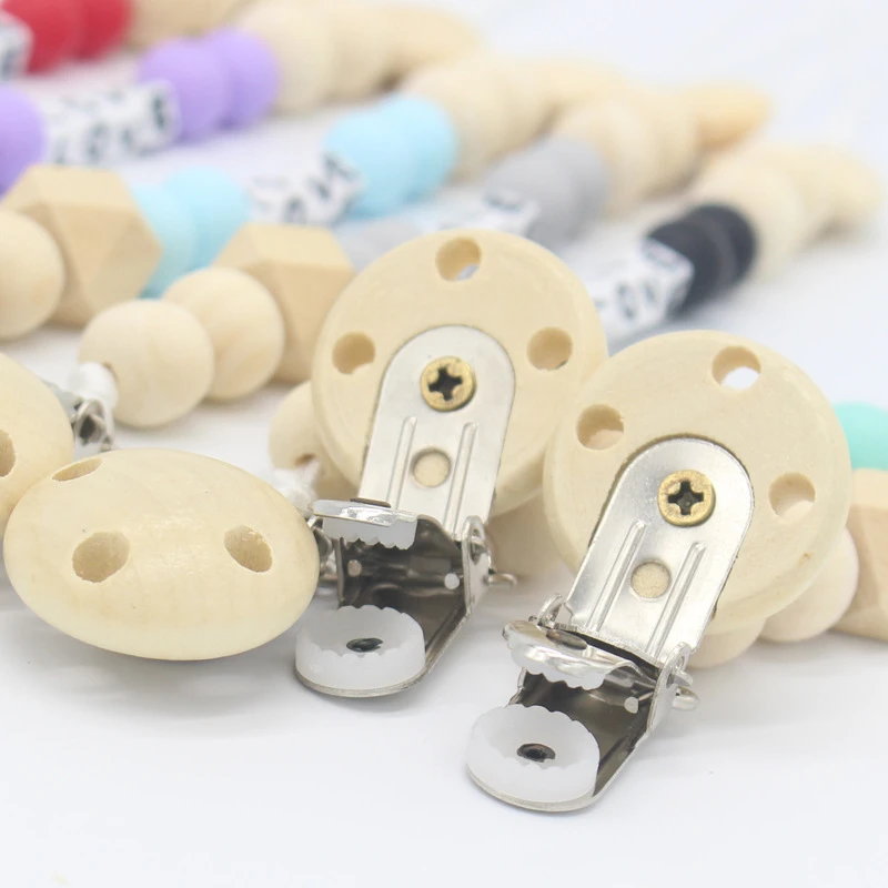 Пустышка Клип цепи силиконовые мороженое Прорезыватель ожерелье для ребенка