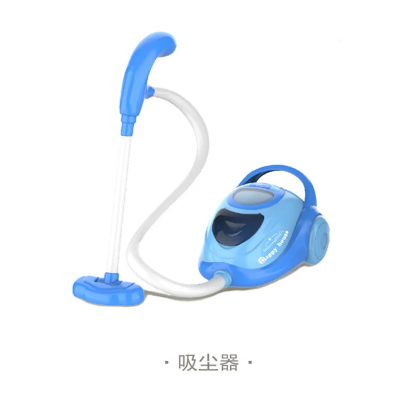 Children Pretend Play Kitchen Toys Pink Household Appliances Toaster Vacuum Cleaner Cooker Juicer Blender Toy For Kid Girls | Игрушки и