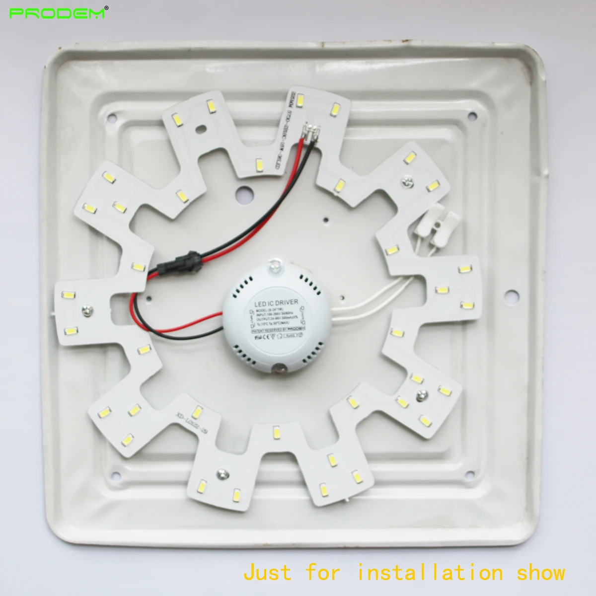 Оптовая 120V 220V 230V 240V Диаметр 225 мм светодиодные светильники Downlight DIY 18 Вт круглая панель LED плата, эквивалентная 40 Вт люминесцентной 2D-трубке.