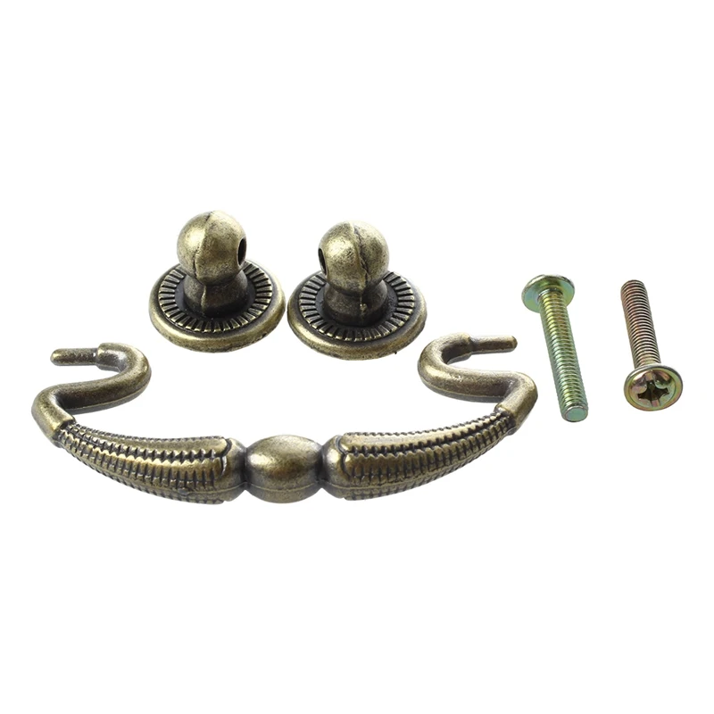 Дверной шкаф/ручка ящика цвет античная латунь 62 мм|Ручка для двери| |