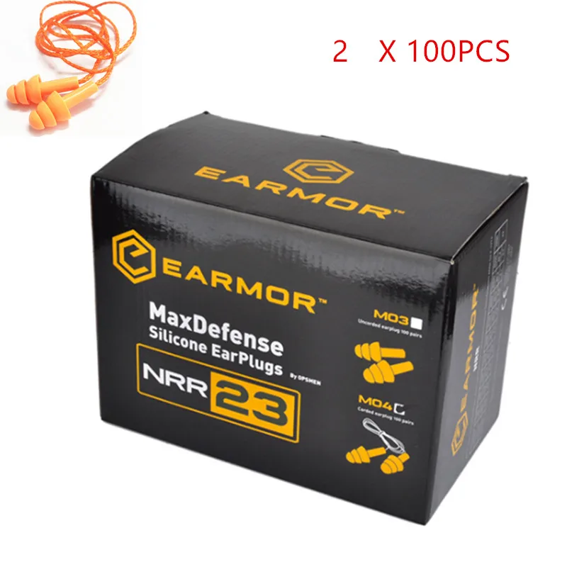 EARMOR M20 MOD3 Electronic Earplugs Headset Anti Noise Ear Plug Canceling for Hunting Silicone Earmuffs Shooting NRR22db | Инструменты
