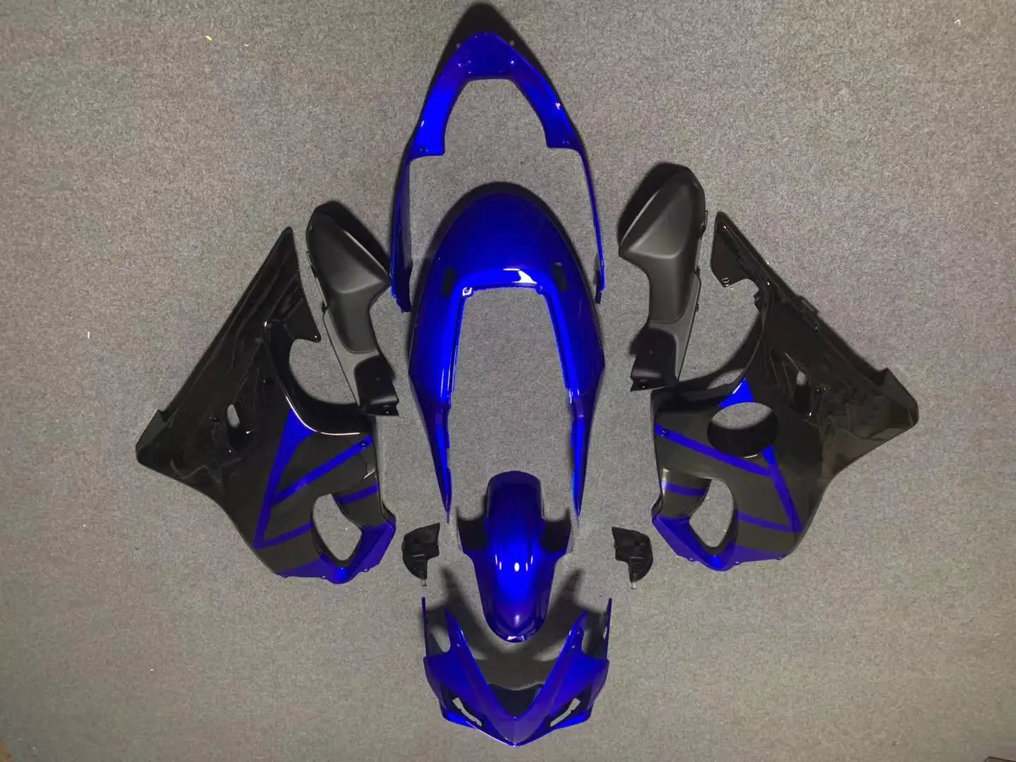 Коврики WHSC 2021 для HONDA CBR600 F4I 2004-2007 комплект голубых обтекателей из АБС-пластика |