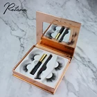 2 пары магнитных ресниц 3D ручной работы Искусственные ресницы для наращивания Магнитная подводка для глаз набор стойких пинцетов инструменты для макияжа