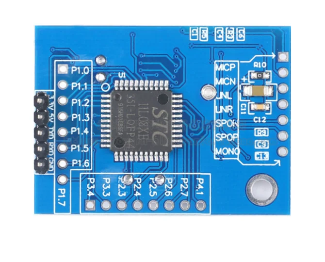 

LD3320A voice recognition module voice interaction/sound control 51 single chip microcomputer STC