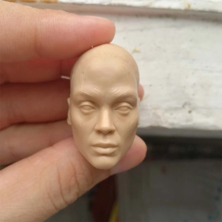 

1/6 Scale TV Star Male Unpainted Head for 12''Action Figure