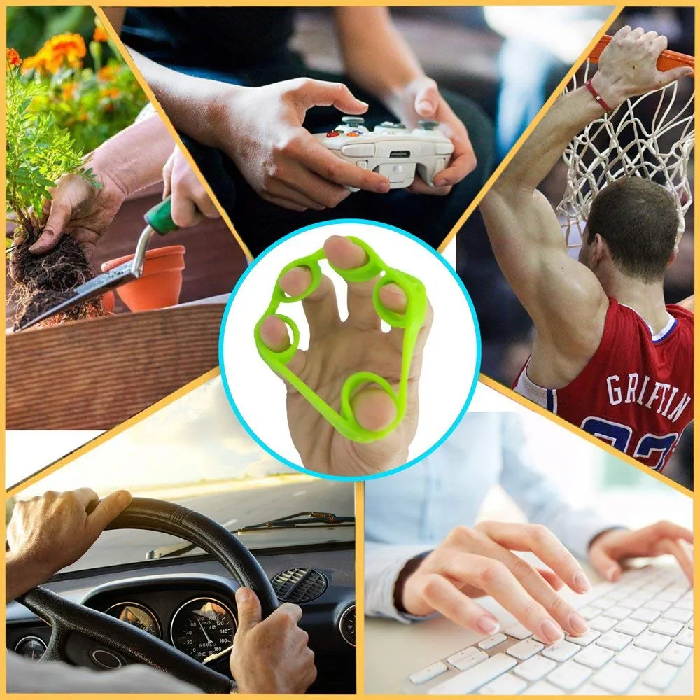 2019 новый силиконовый эспандер тугой для пальцев тренажер с сопротивлением