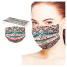 Маски для взрослых 10 шт., Маски для лица для женщин с принтом, модные защитные Маски для Хэллоуина