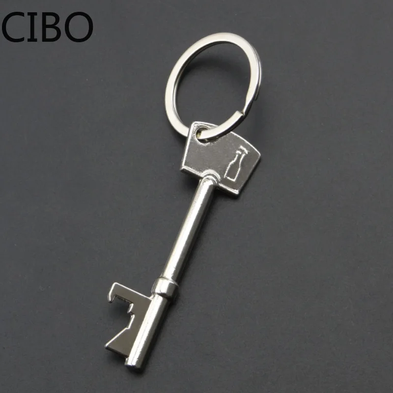 Новинка 2019 портативная открывалка для бутылок в форме ключа брелок ключей пивных