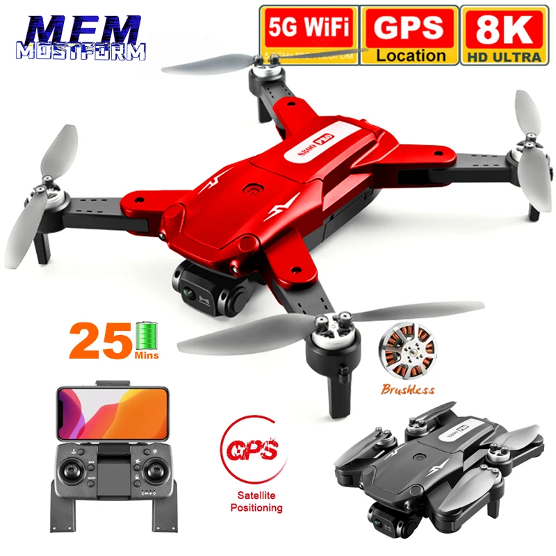 

MFM S800pro Camera Drone 6K GPS Professional 5G WiFi FPV Long Distance Brushless Quadcopter Dron with Camera HD 4K Drone 8K
