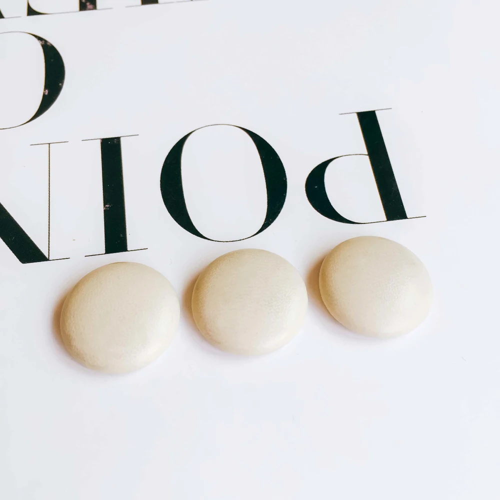 Кожаная шпилька база зажим серьги Поиск пуговица Камея принадлежности для изготовления ювелирных изделий серьги аксессуары компоненты 10 шт - Цвет: 19