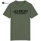 Jd-800 футболка, программируемый синтезатор Roland, Ретро цифровой синтезатор Dx7, футболка