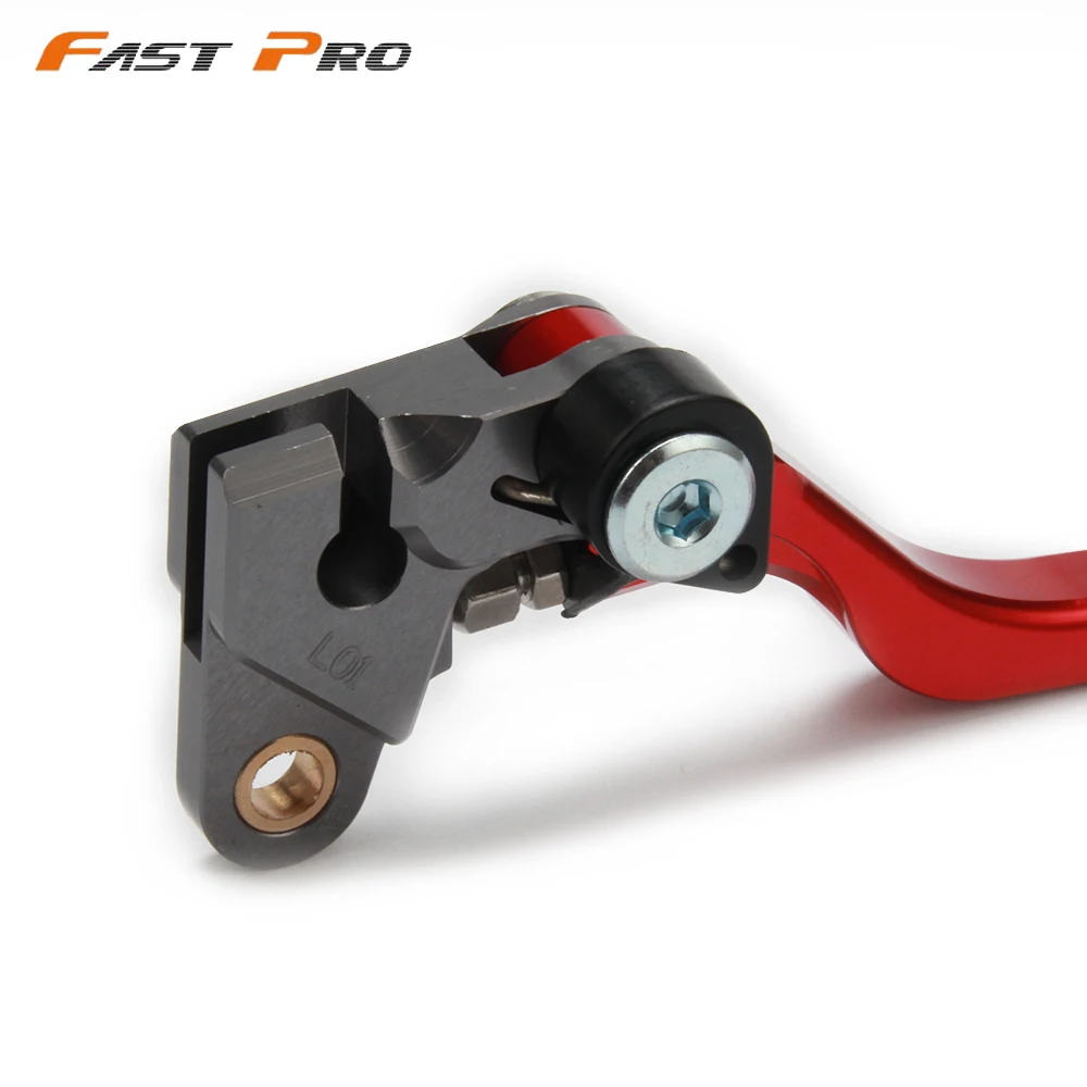 Поворотный складной рычаг тормоза сцепления для мотоцикла HONDA CR80R CR85R 98 07 CRF150R 2007