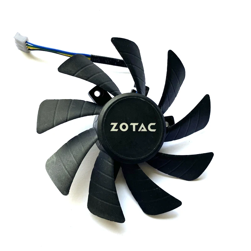 87 мм новый оригинальный DIY T129215SH T129215SU 4PIN ETH охлаждающий вентилятор для ZOTAC GTX 1060 960