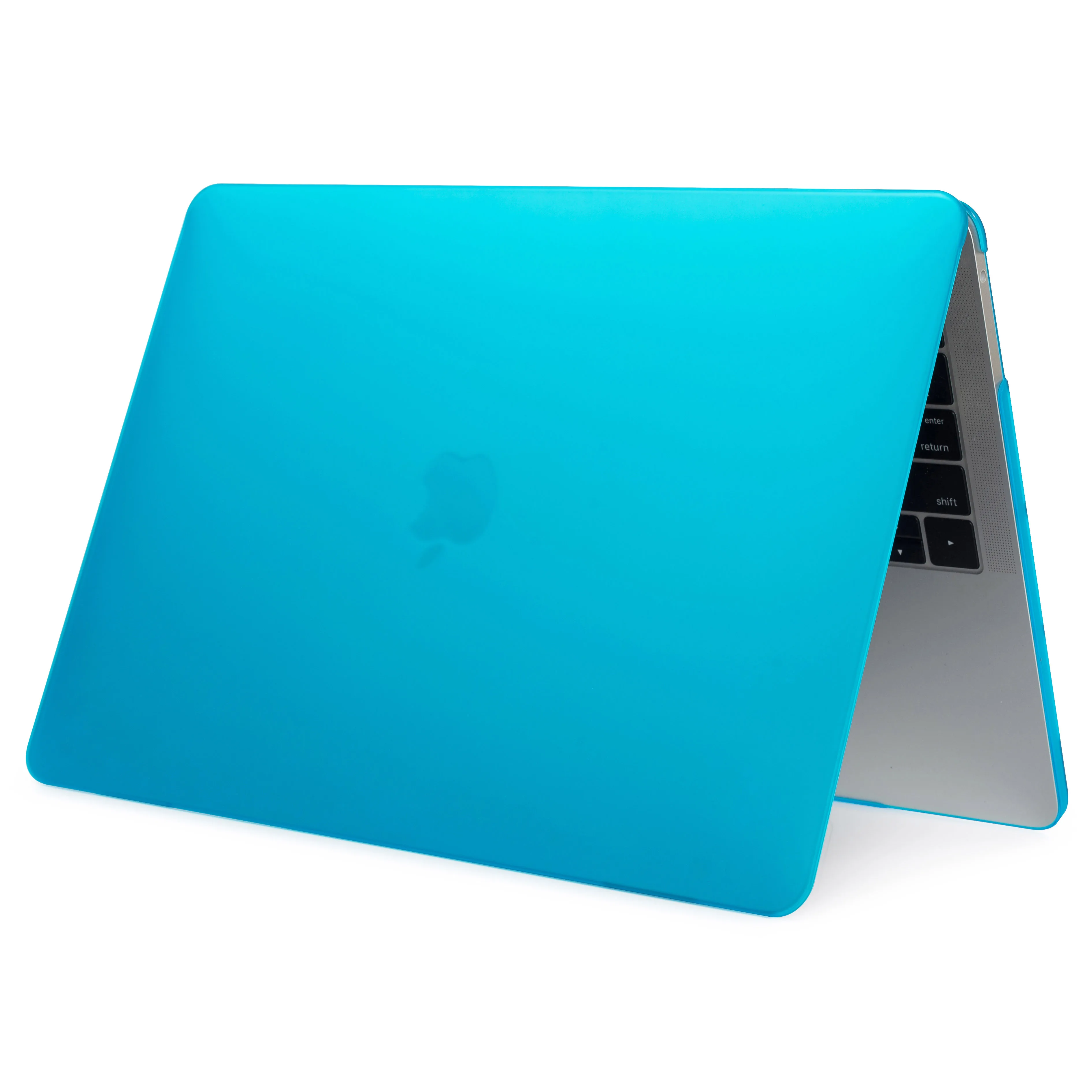 Water blue-Matte Матовый полный чехол для ноутбука MacBook Air 13 A1932 Pro retina 11 12 13 13,3 15 15,4 сенсорный экран, для Macbook New Pro 13 A2159 - Цвет: Water blue-Matte