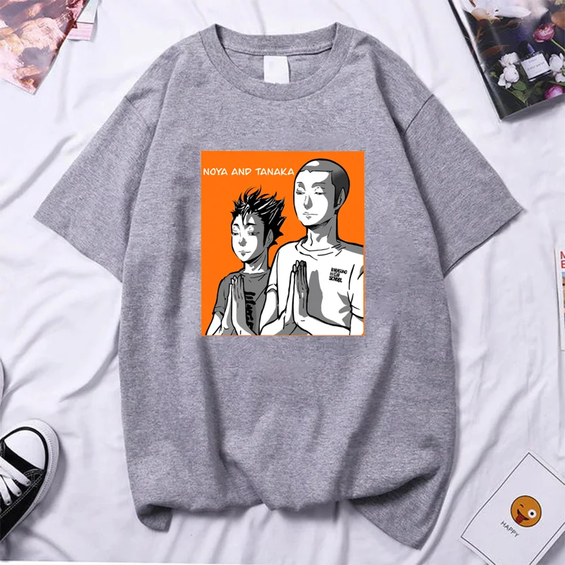 

Men Clothing Tetsuro Kuroo Haikyuu Anime Tshirt Bokuto Volleyball Manga Clothes Vintage Round Neck Tees Tops Shirt Anime Shirt