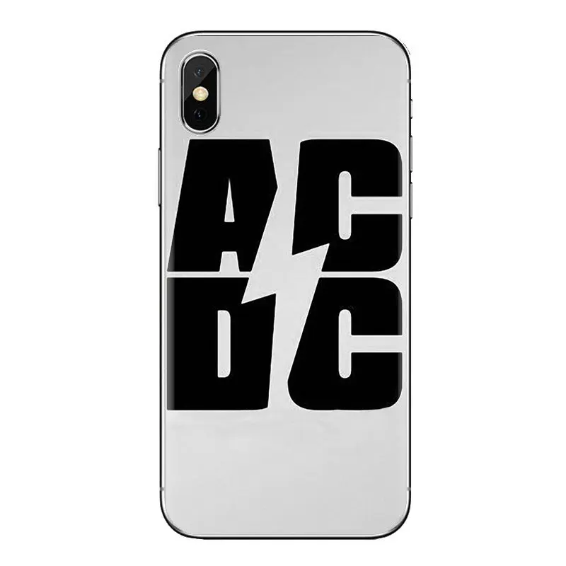 Музыкальный ремешок ACDC AC DC Malcolm Angus чехлы для телефонов Xiaomi Mi3 samsung A10 A30 A40 A50 A60 A70 Galaxy