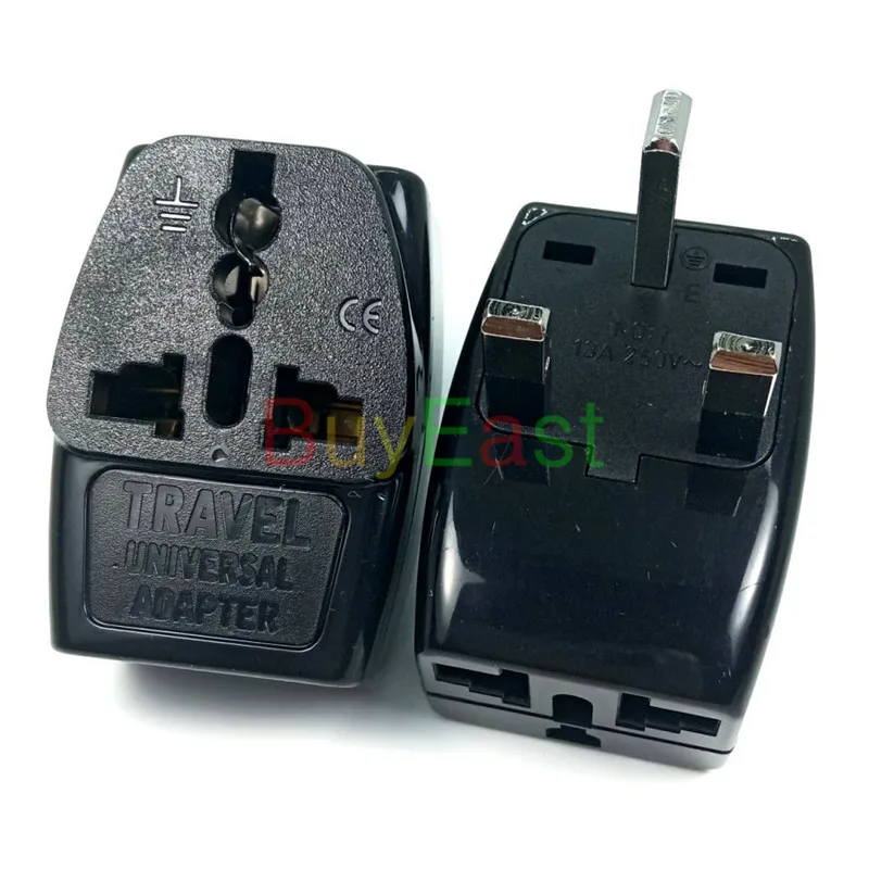 (1 шт.) адаптер для путешествий в Великобританию/Ирландию/Сингапур Тип G 3 ходовой