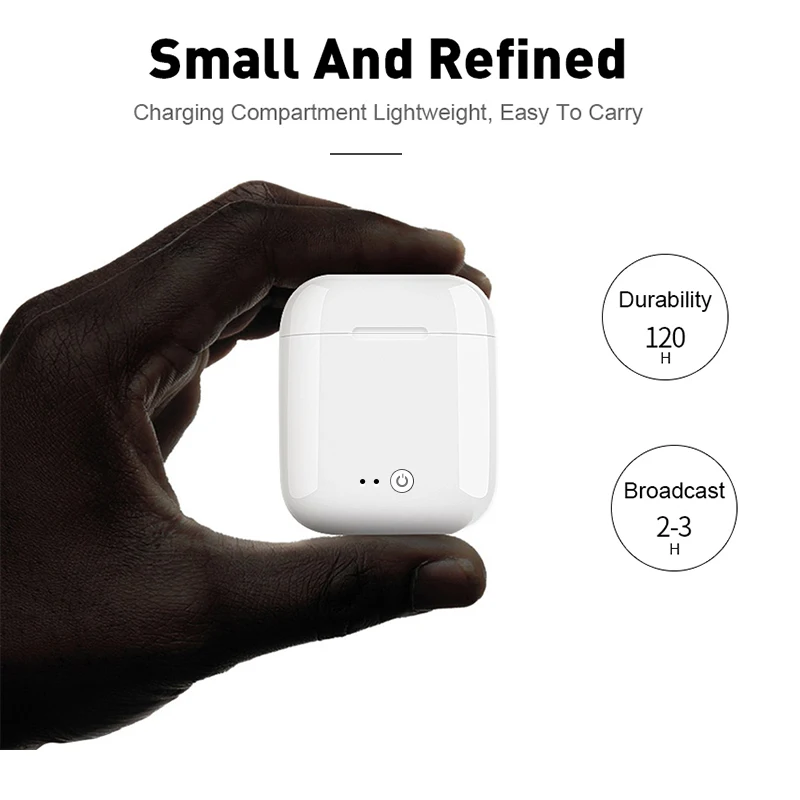 Bluetooth Earphone 5.0 for Smart Phone Mini Wireless Earbuds with Mic Charging Box Sport Headset Xiaomi Ipad Samsung Tab | Электроника