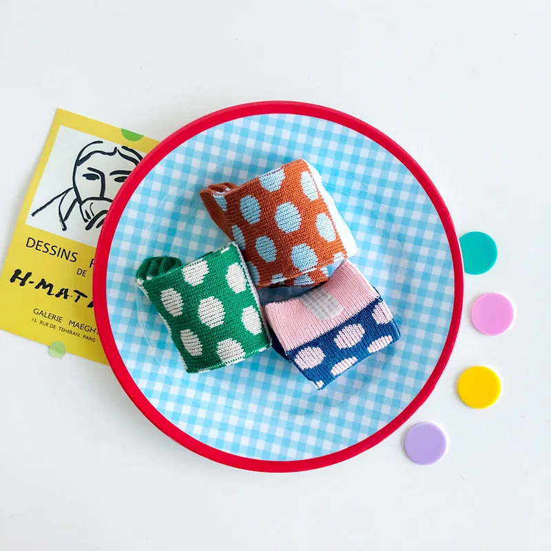 

Baby Socks Boys Girls ankle short Socks Kids Cotton Socks Soft Dot printing Sock baby Clothes Accessories WMS012