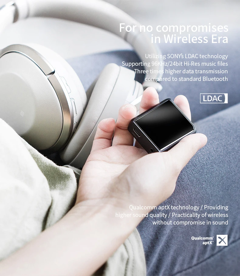 Shanling M0 ES9218P DAC type-C мини Hi-Res HIFI DAP MP3 с aptX Bluetooth функции для бега спорт