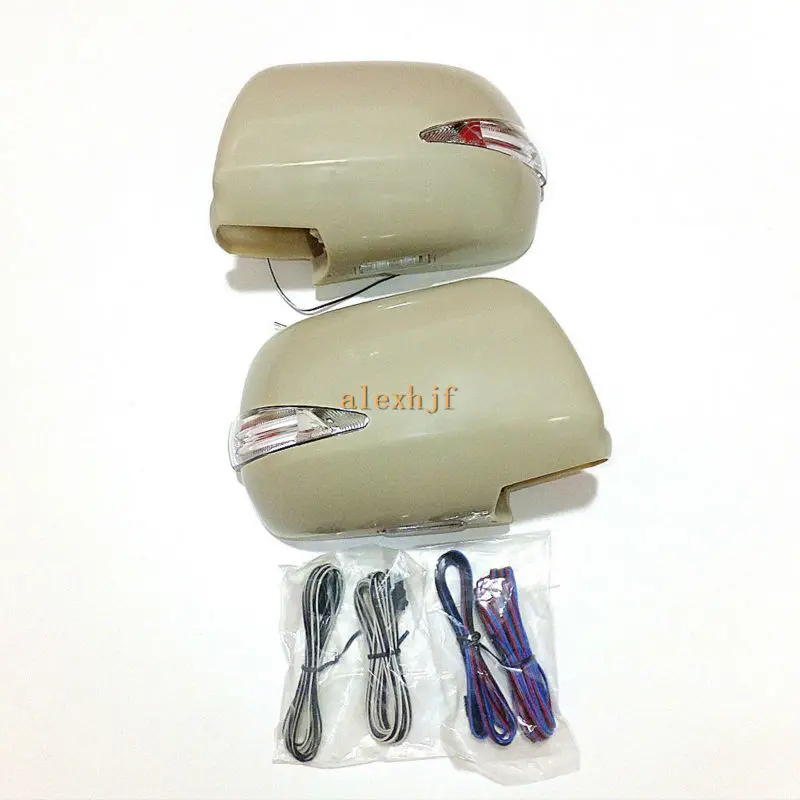 Светодиодные лампы для зеркала заднего вида + крышка желтые Сигналы поворота