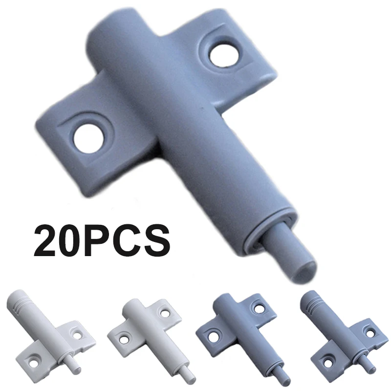 20 штук кухонный шкаф мягкий тихий ближе демпфер шурупы ловит дверь останавливает