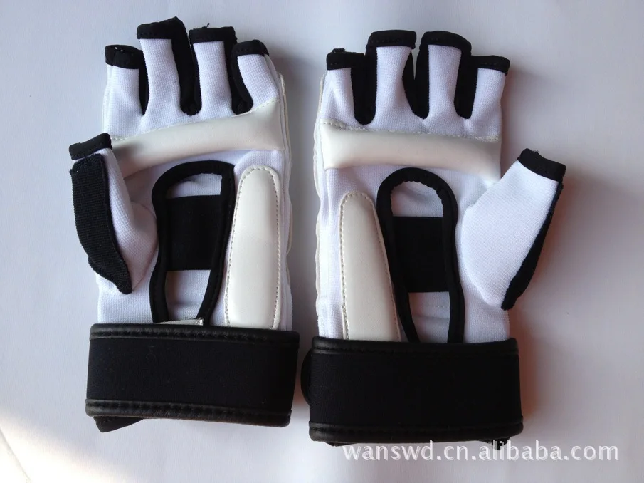 

Боксерские перчатки с полупальцами для взрослых/Детские тренировочные боксерские мешки/перчатки Sanda/Karate/Muay Thai/ Fitness/защита для тхэквондо