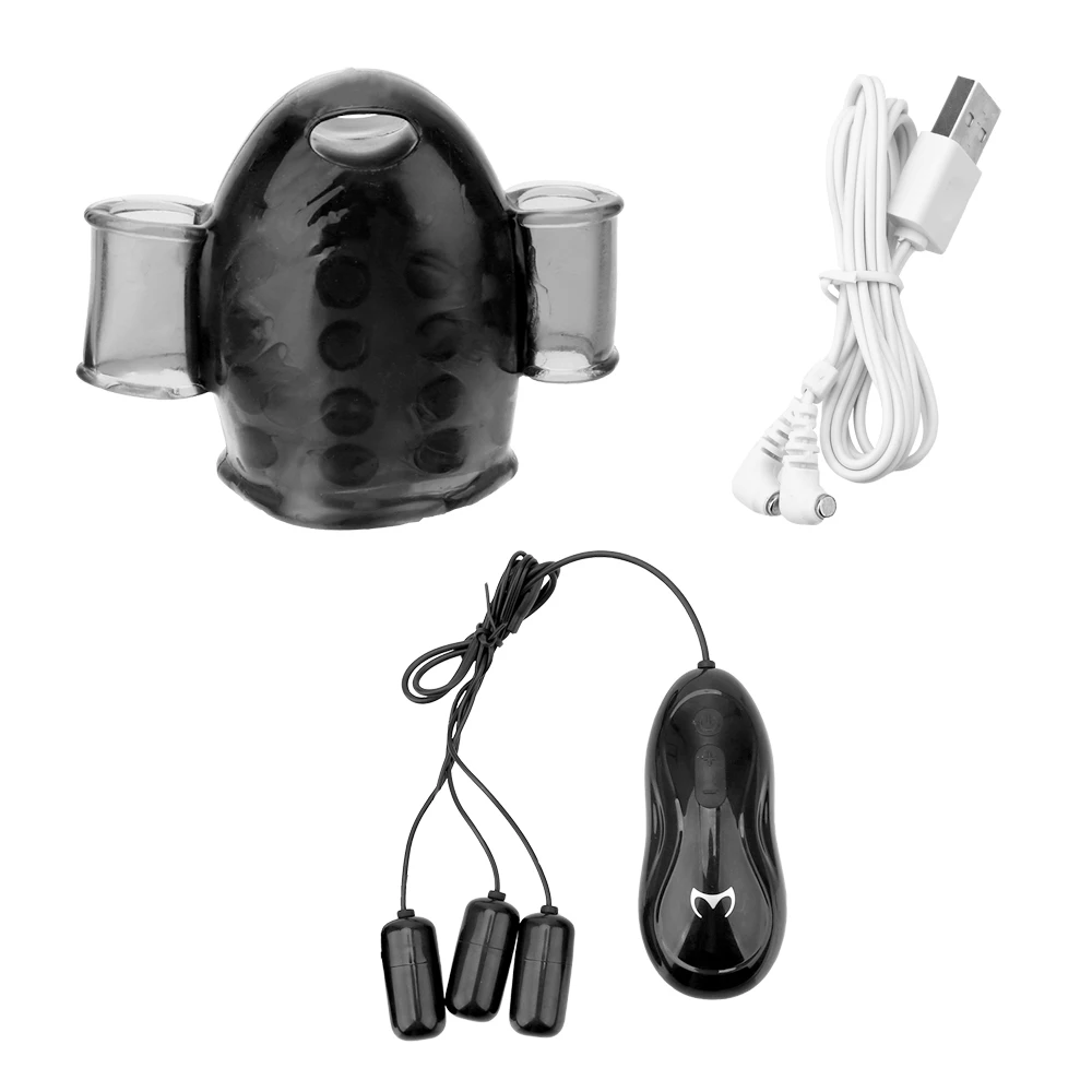 Мужской тренажер для пениса OLO длительная задержка массажер с 2 головками