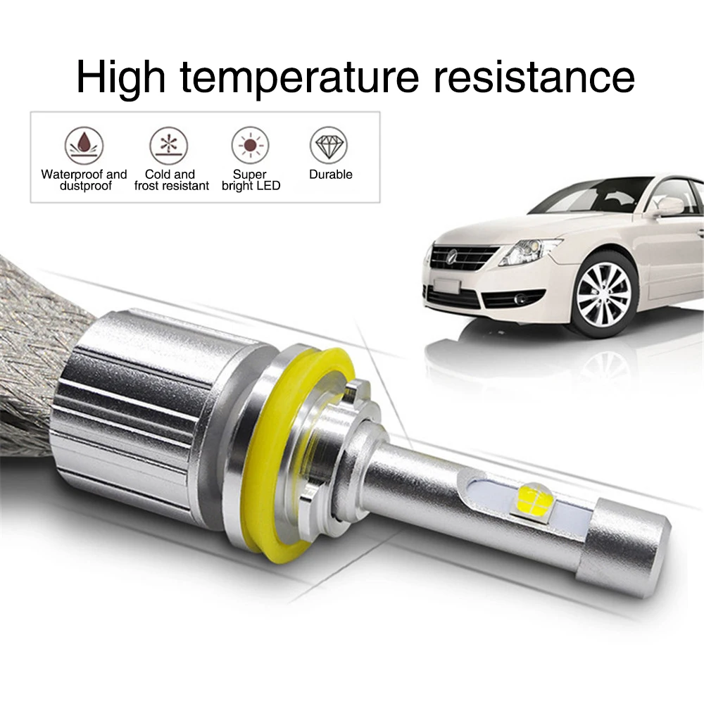 Автомобильные светодиодные фары CARCTR H7 лампы R3s с объективом H1 H3 H 9003 H8/9/11 H10/9005/900