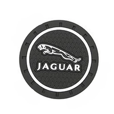 JB Силиконовая черная Авто подставка для кофейной чашки слот нескользящий держатель из углеродного волокна коврик аксессуары для автомобиля защитный коврик аксессуары для домашнего интерьера - Цвет: JB