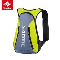 santic 15l rainproof cycling bag backpack breathable ultralight running hiking climbing sport bags reflective mtb bike rucksack