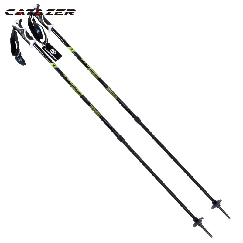 

Catazer Extension Type Foldable Ski Snow Poles Foldable Pole Cane 80~130cm Snowboard Poles