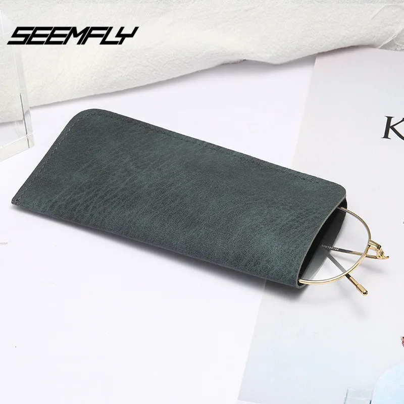 SEEMFLY New Waterproof Scratch-proof Portable Glasses Pouch Eyeglasses Protector Container Bag Sunglasses Reading Glasses Cases