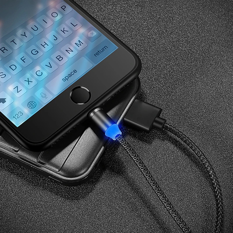 1 м магнитное зарядное устройство типа C быстрое USB для huawei P20 Lite samsung Galaxy Note 8 9 A5 A7 2017