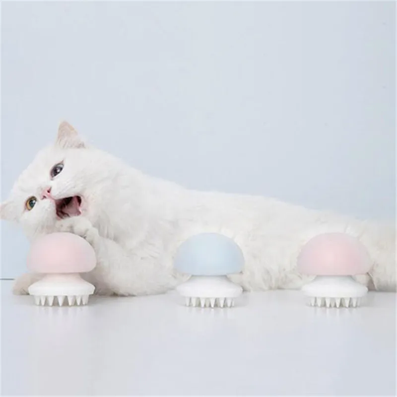 Пушистый хвост Медузы Массажер для домашних животных расческа отрицательные