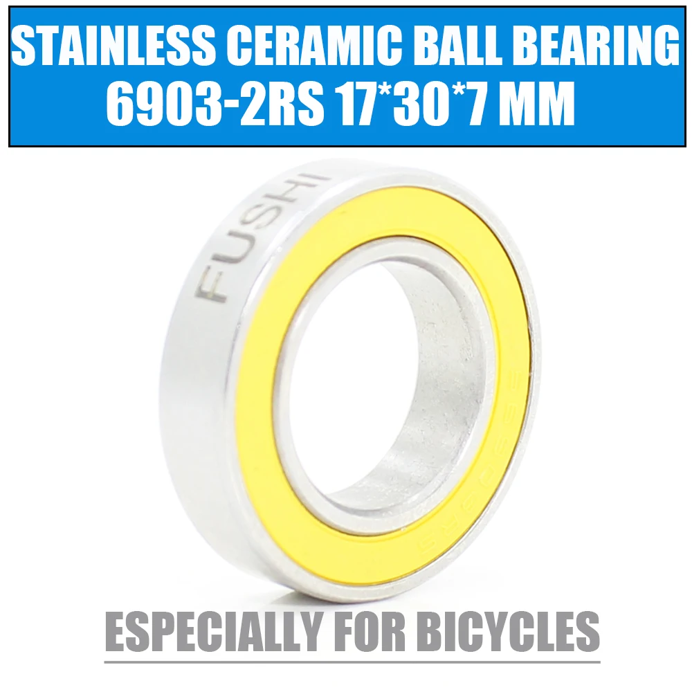 6900-2RS подшипник из нержавеющей стали 10*22*6 мм (1 шт.) Φ 6900 RS ступица велосипеда